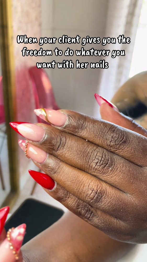Almond Gel Set at Kushy's Beauty Haven